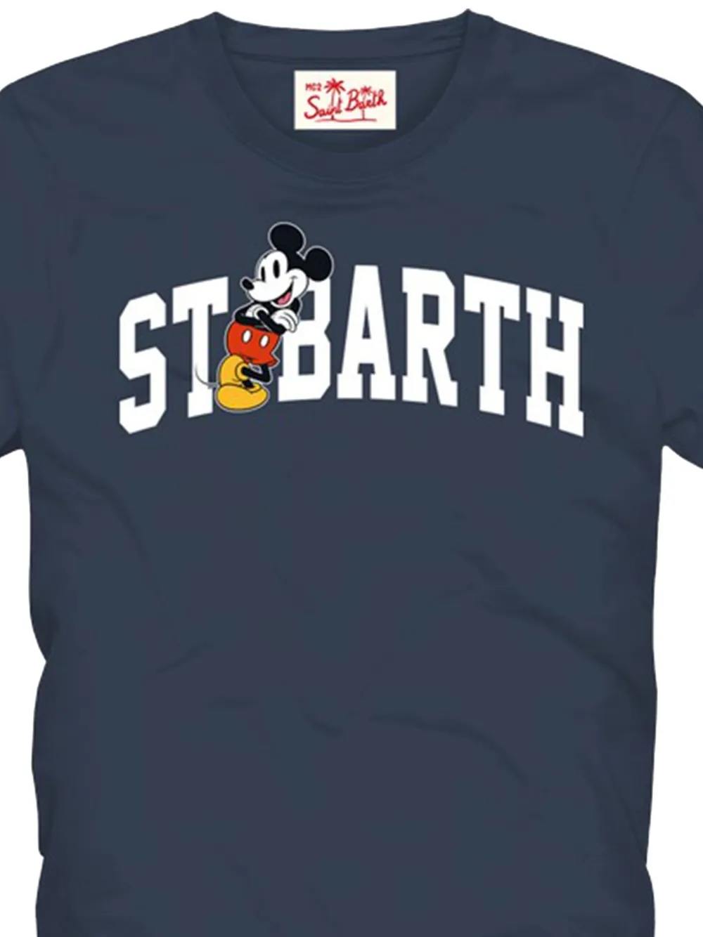 MC2 Saint Barth Kids Mickey Mouse logo-print T-shirt | Boys T-Shirts | Image 2