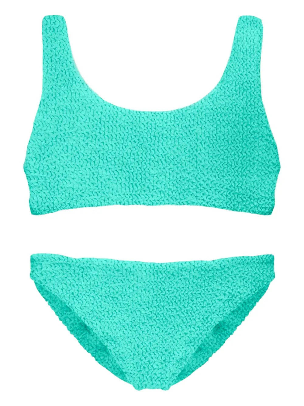 MC2 Saint Barth Kids scoop-neck bikini - グリーン MC2 Saint Barth Kids scoop-neck bikini - グリーン