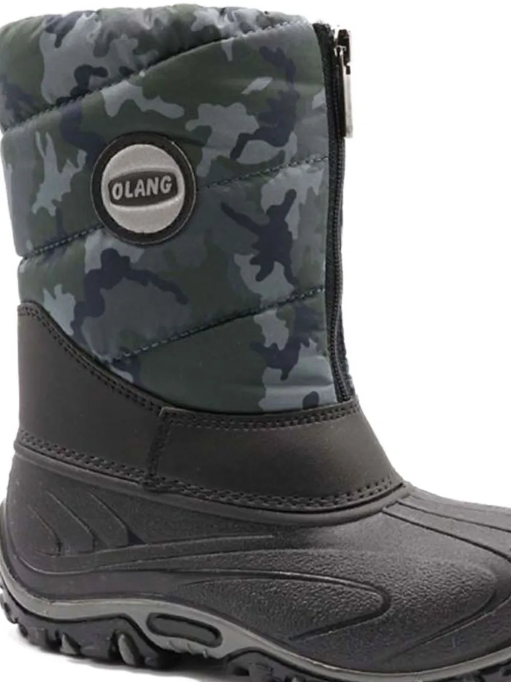 OLANG BMX camouflage zip-up snow boots | Teen Boy Shoes | Image 2