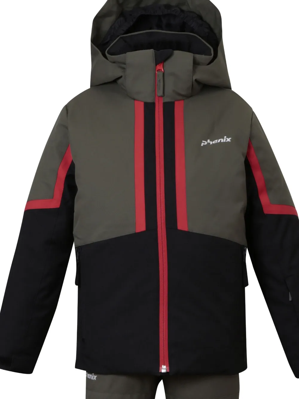 PHENIX KIDS Ski-set met vlakken Grijs