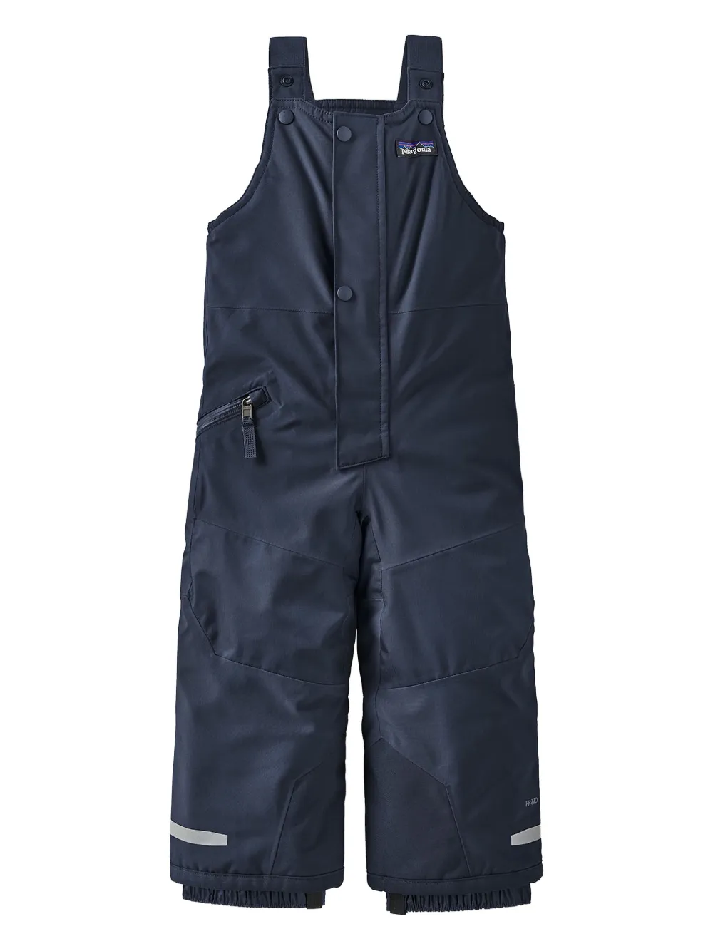 Patagonia Kids adjustable-strap snow pile bibs | Blue | Image 1