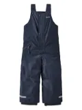 Patagonia Kids adjustable-strap snow pile bibs - Blue