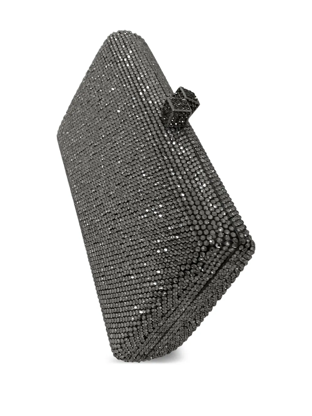 SERPUI Clutch verfraaid met kristallen Zwart