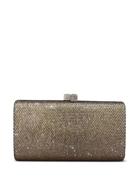 SERPUI crystal-embellished clutch bag