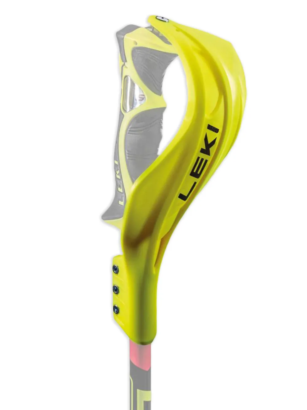 LEKI logo-print protection grip | Yellow | Image 1
