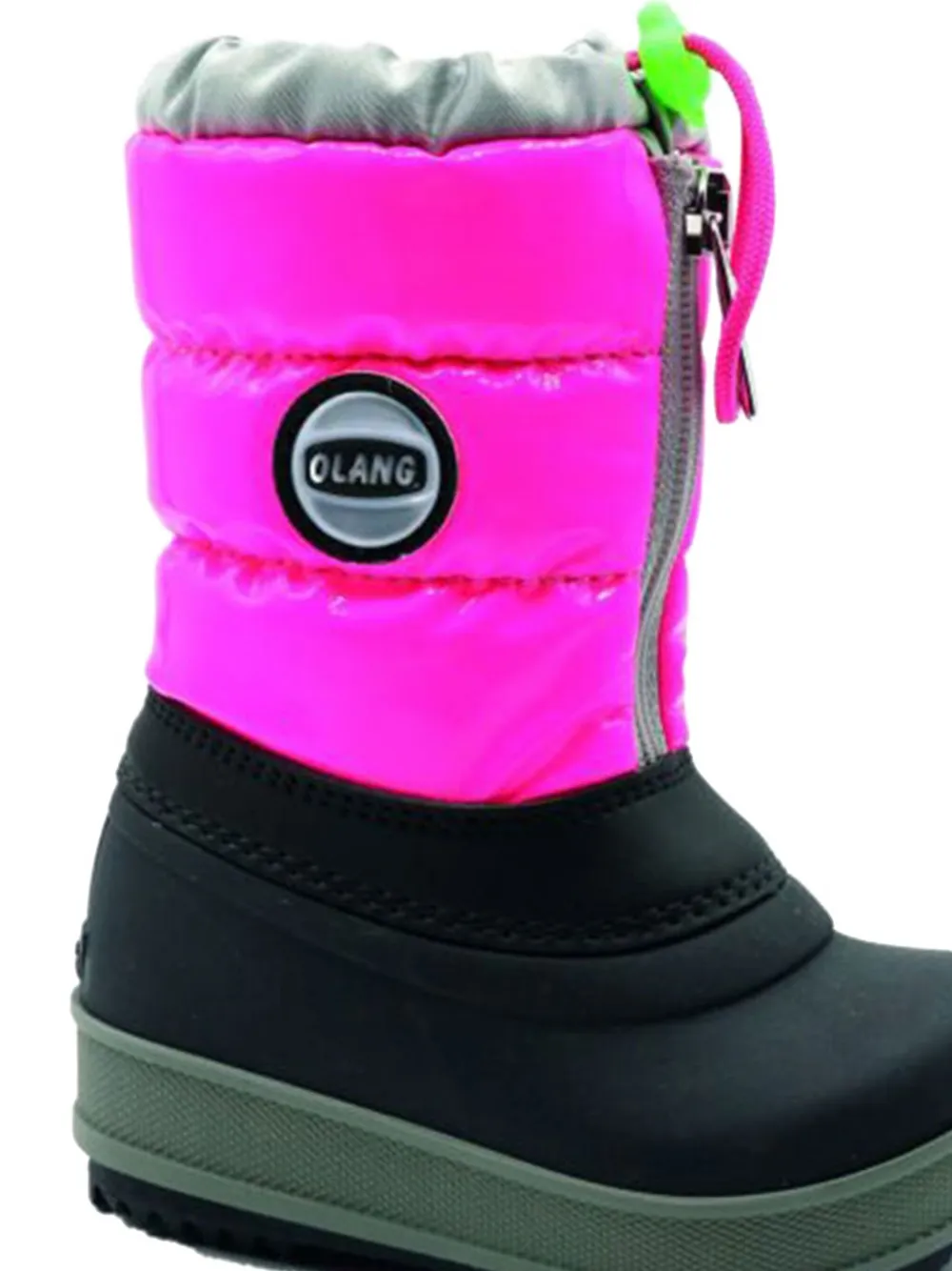 OLANG Bingo quilted snow boots Pink