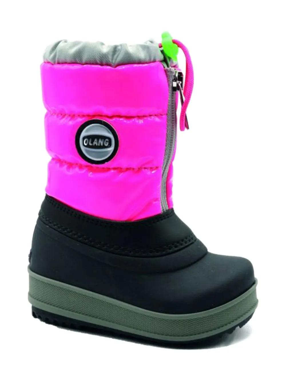 OLANG Bingo quilted snow boots Pink