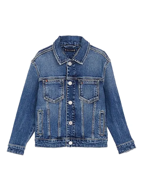 Tommy Hilfiger Junior button-fastening denim jacket