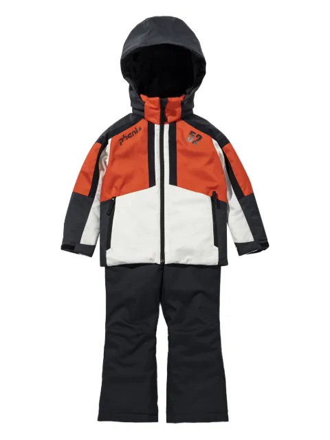 PHENIX KIDS colour-blocked hooded tracksuit