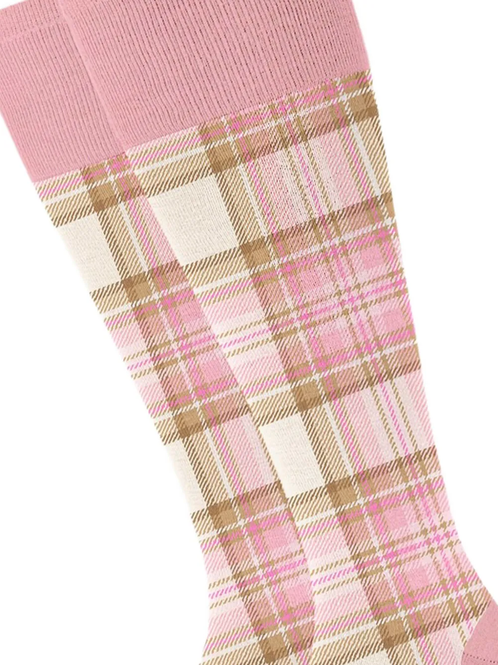 MC2 Saint Barth Kids tartan-plaid socks Roze