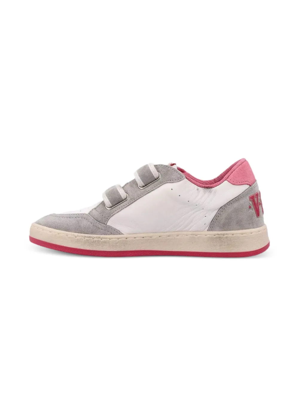 Golden Goose Kids Ballstar sneakers met klittenband Wit