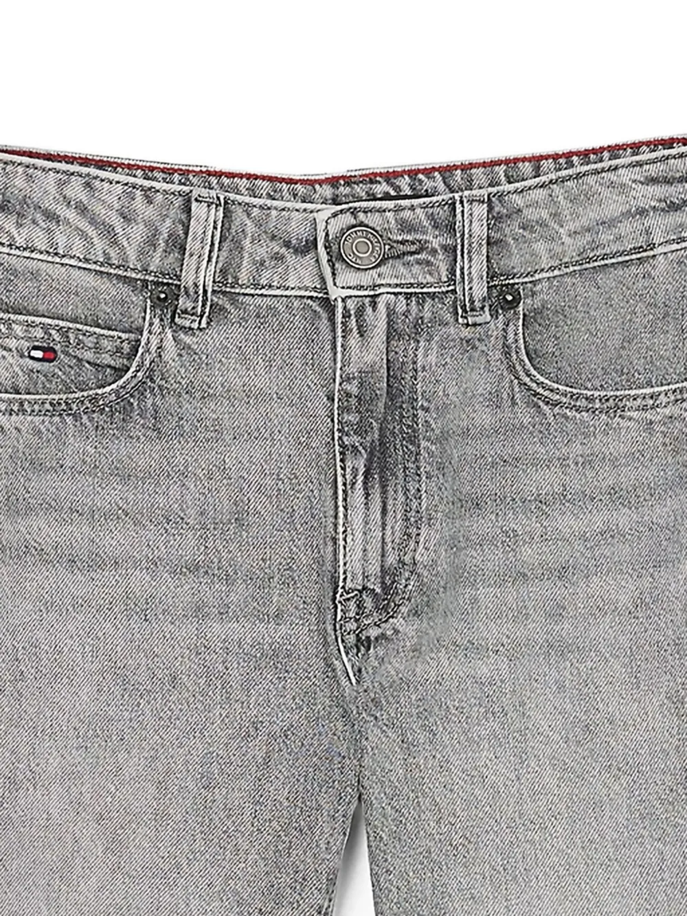 Tommy Hilfiger Junior Acid-wash Jeans In Gray