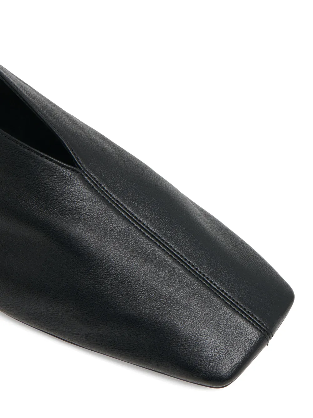 Mansur Gavriel leather ballet flats Black