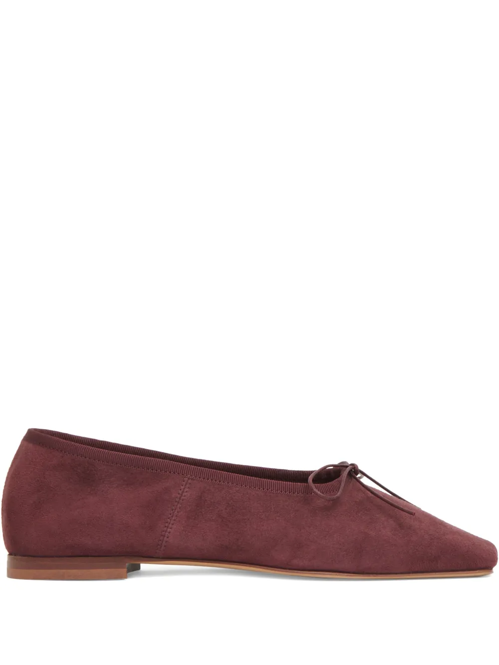 Mansur Gavriel leather ballet flats | Red | Image 1