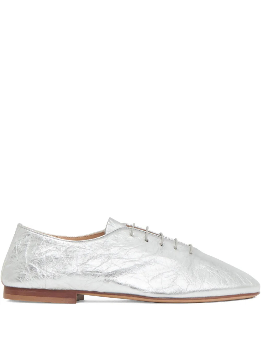 Mansur Gavriel Oxford ballerinas Silver