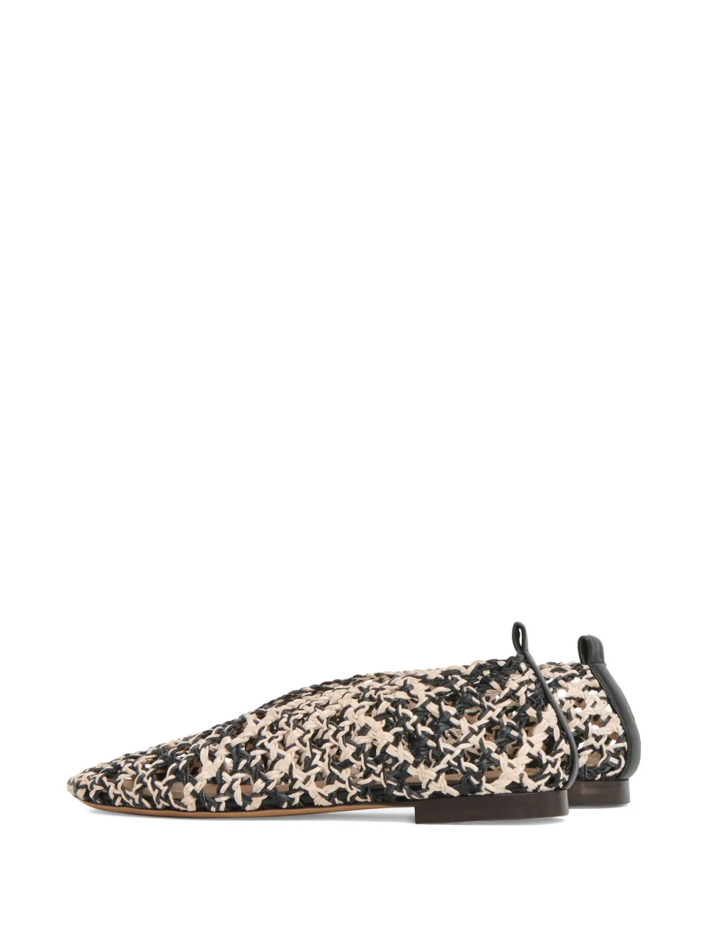 Mansur Gavriel leather ballet flats Black
