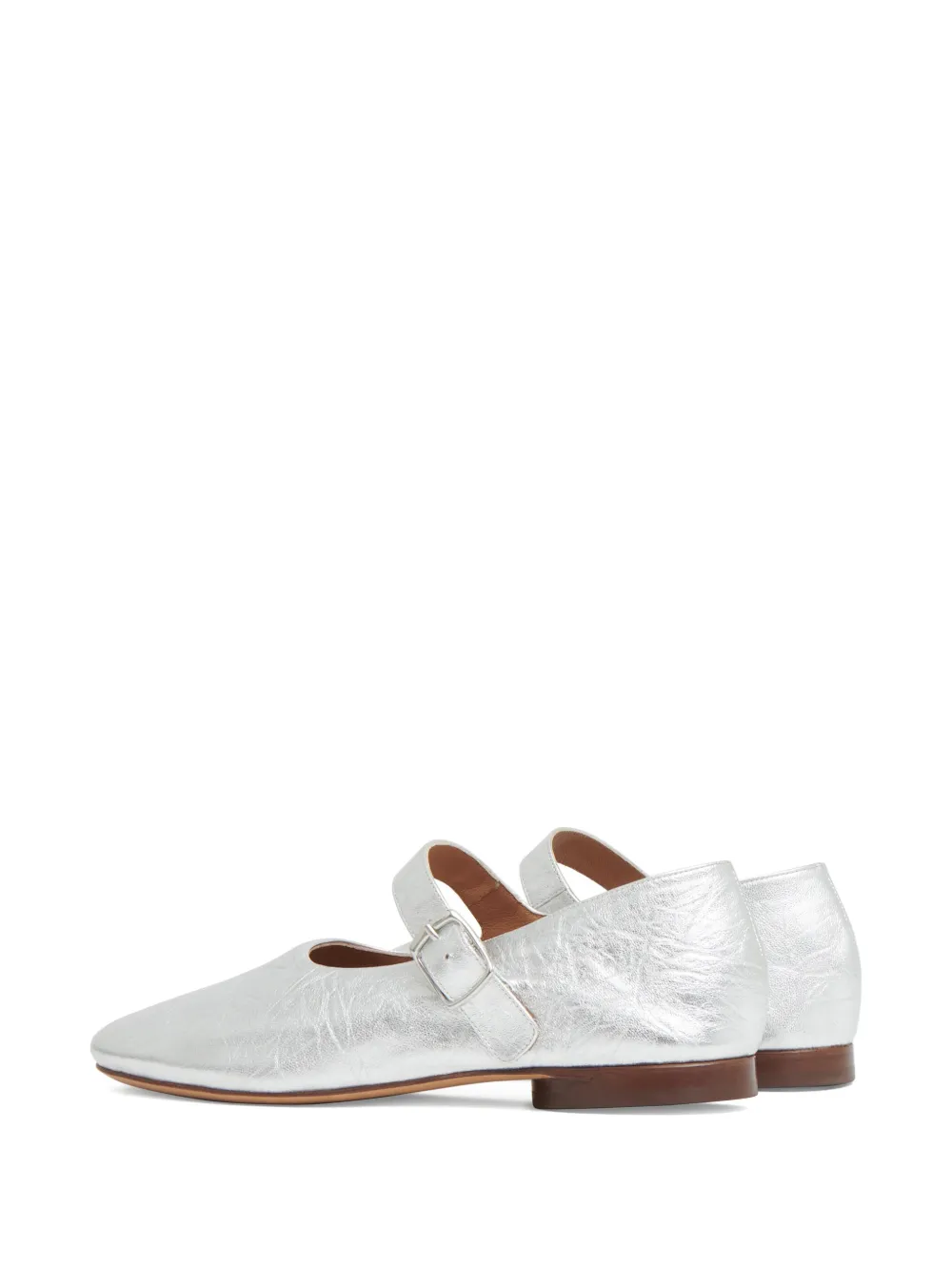 Mansur Gavriel Glove ballet flats Silver