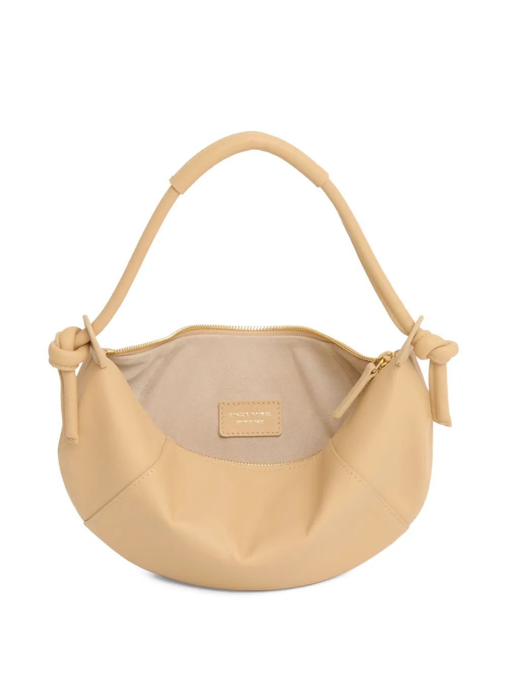 Mansur Gavriel mini Fortuna knotted-handle bag Beige