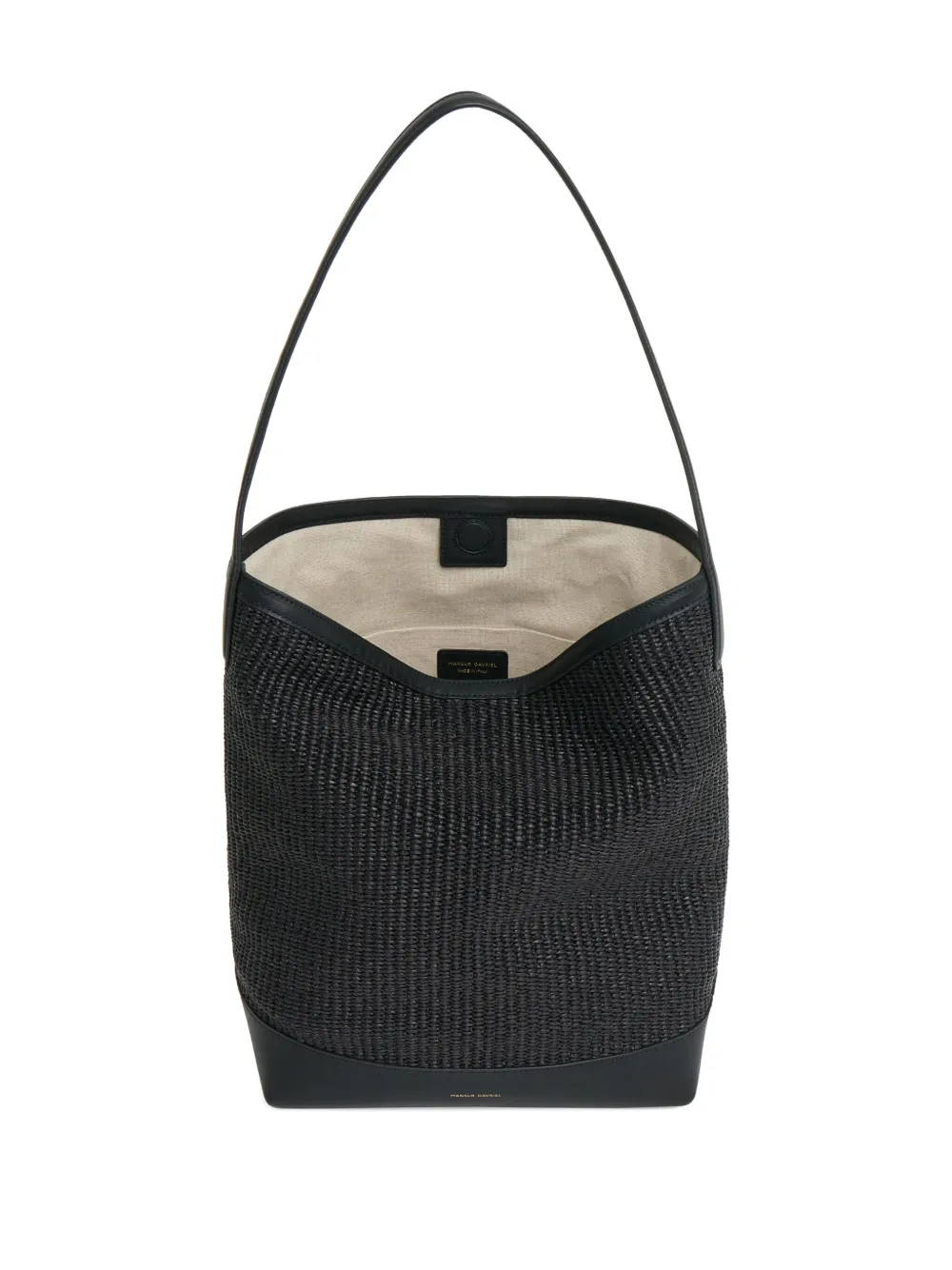 Mansur Gavriel small Everyday Cabas shoulder bag BLACK BLACK