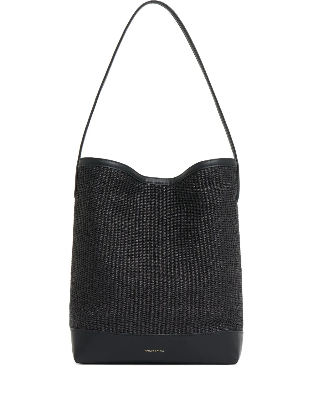 Mansur Gavriel small Everyday Cabas shoulder bag BLACK BLACK