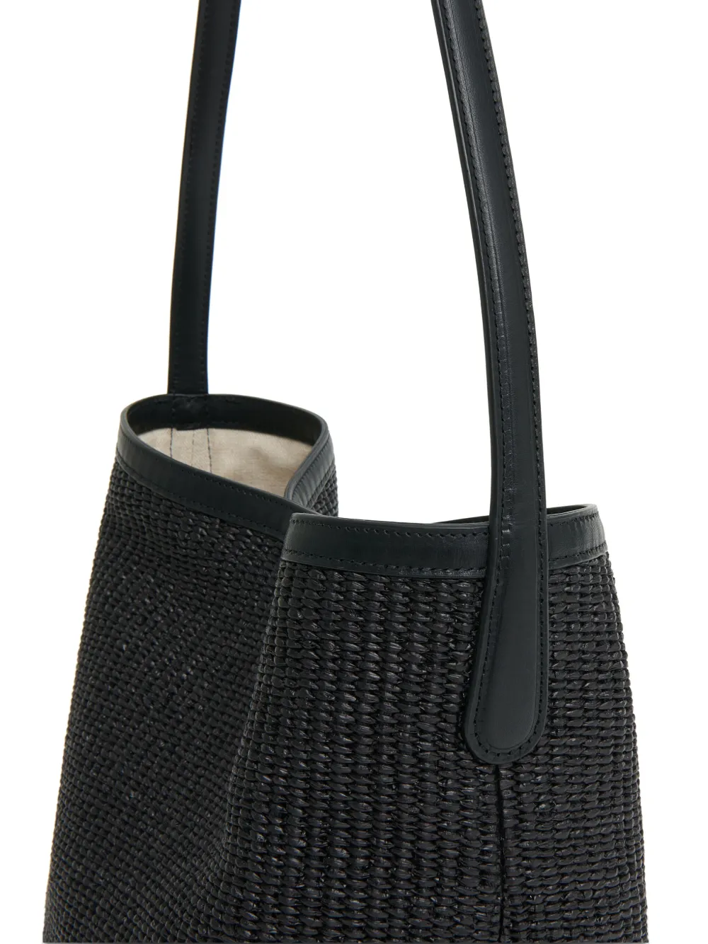 Mansur Gavriel small Everyday Cabas shoulder bag BLACK BLACK