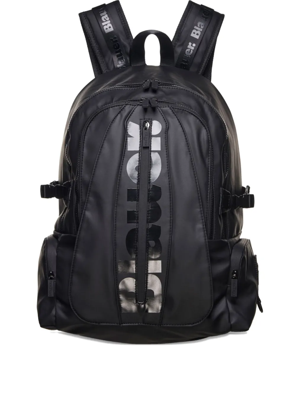 Blauer logo-detail backpack Zwart
