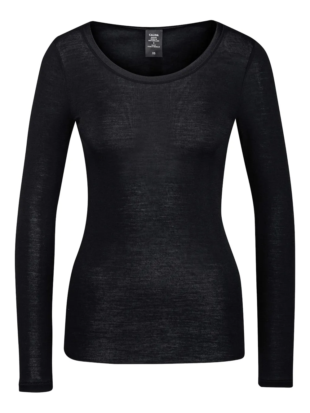 CALIDA long-sleeve T-shirt | Black | Image 1