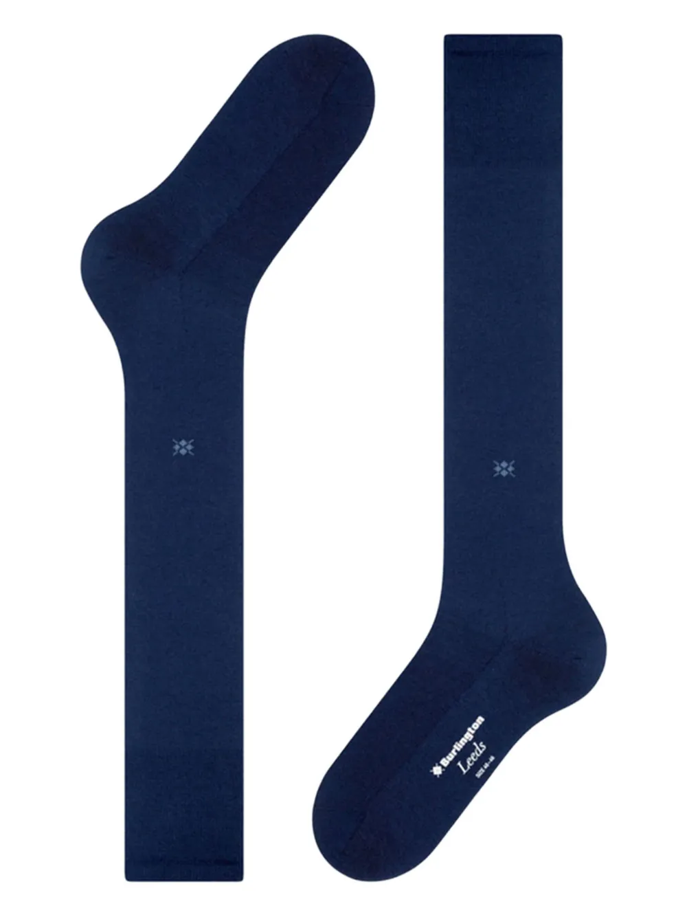 BURLINGTON Leeds kniekousen Blauw