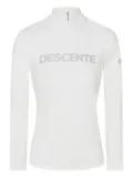 DESCENTE zip-up ski top - White