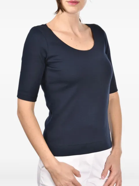 Gran Sasso scoop-neck cotton T-shirt
