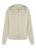 DEHA hooded zip-up jacket - Neutrals
