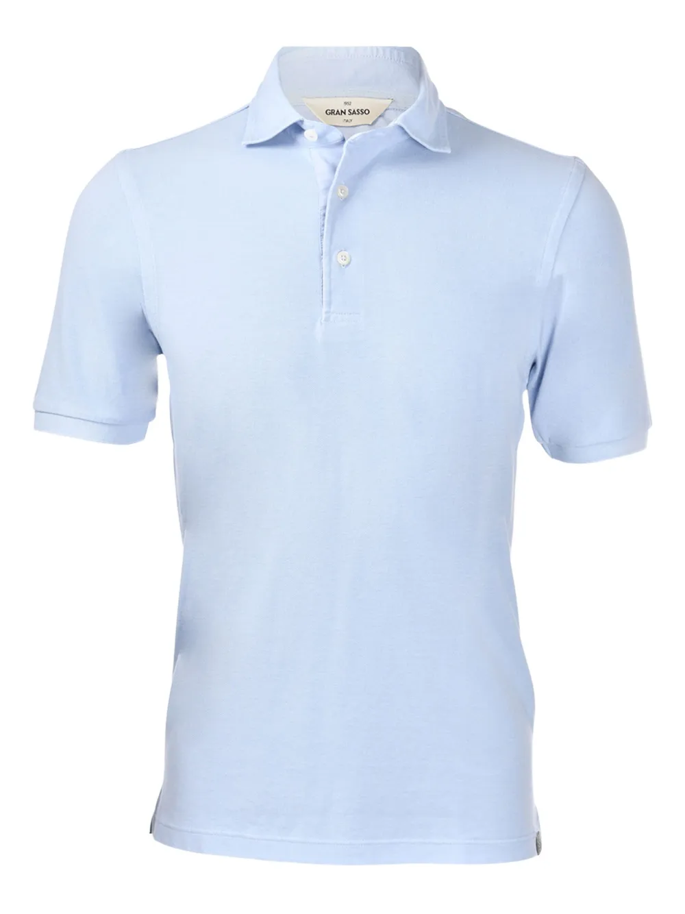 Gran Sasso piqué shortsleeved polo shirt | Blue | Image 1
