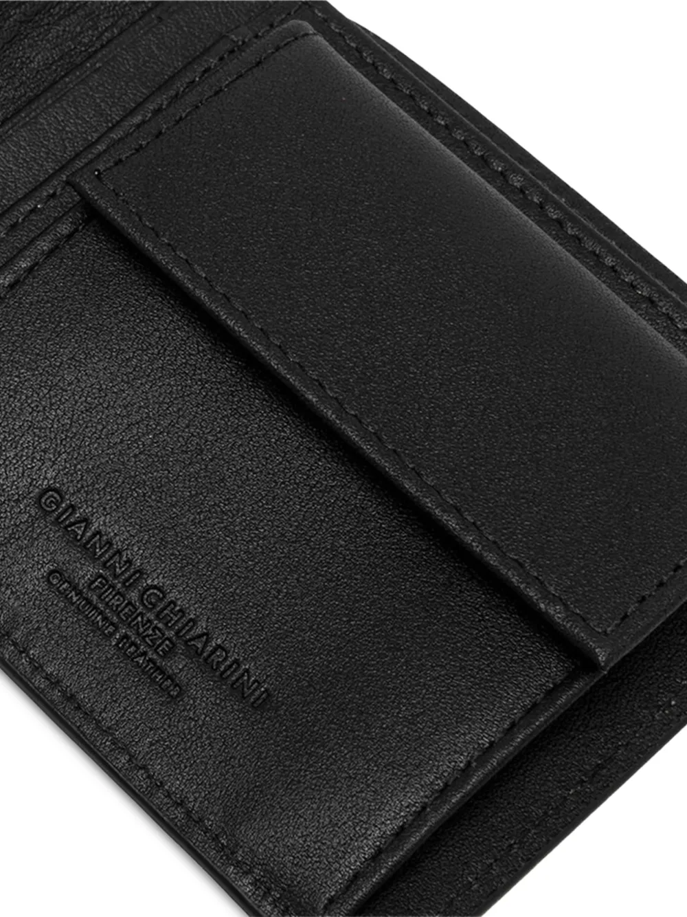 GIANNI CHIARINI Leren portemonnee Zwart