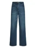 ELENA MIRO` Wanda logo-detail jeans - Blue