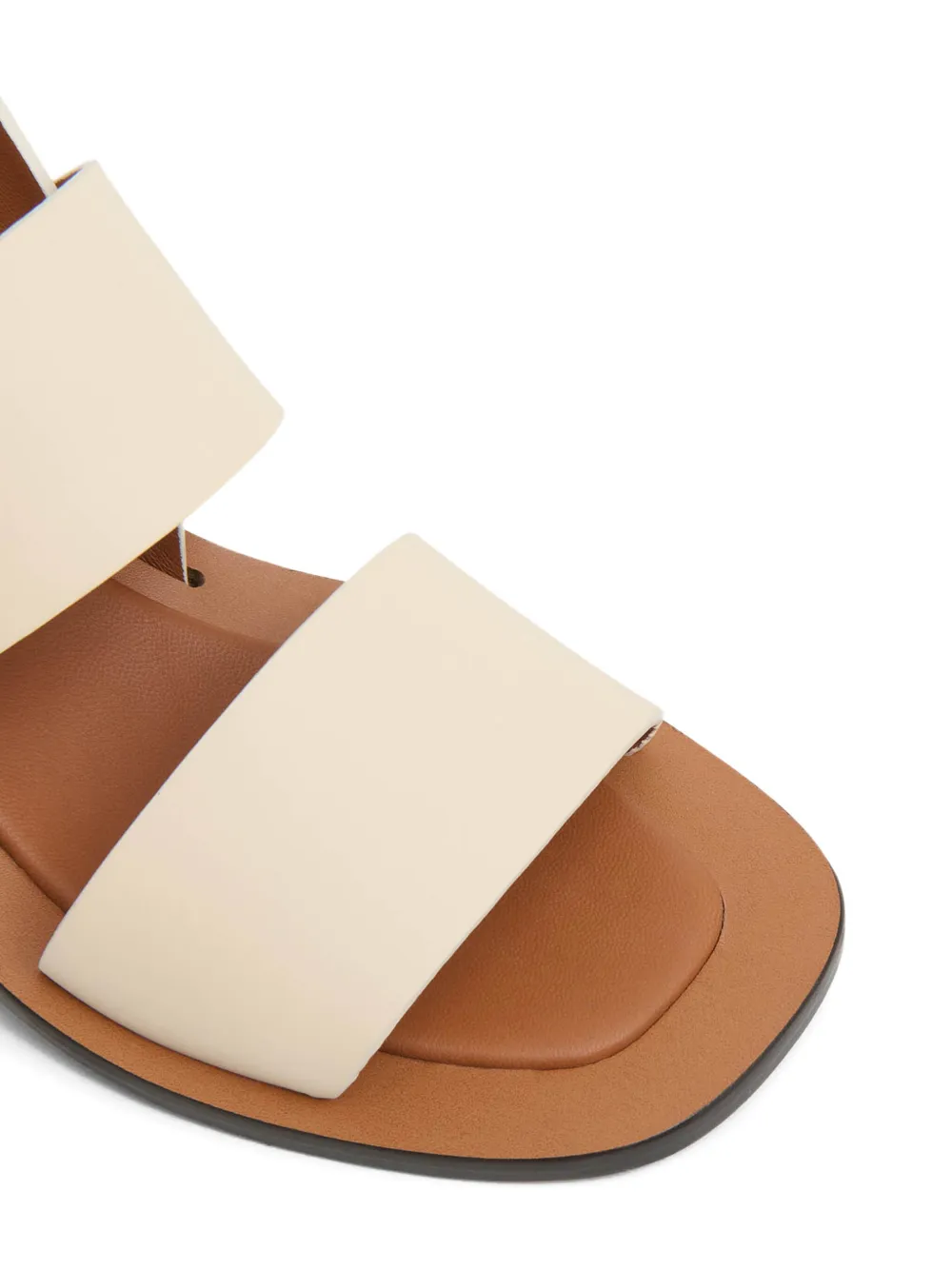 Mansur Gavriel 60mm leather sandals Neutrals
