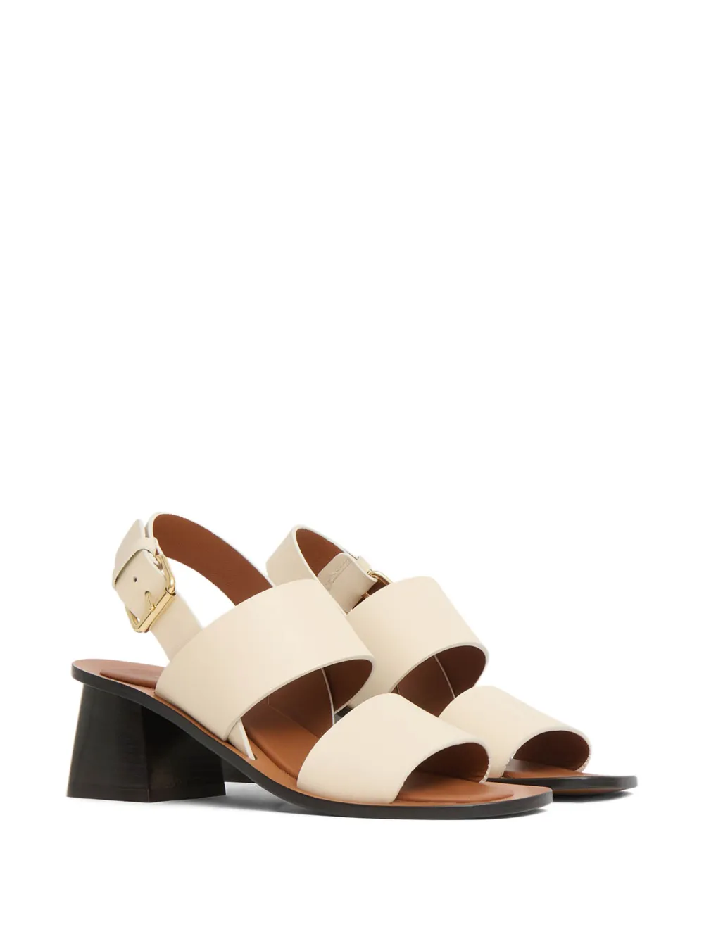 Mansur Gavriel 60mm leather sandals Neutrals