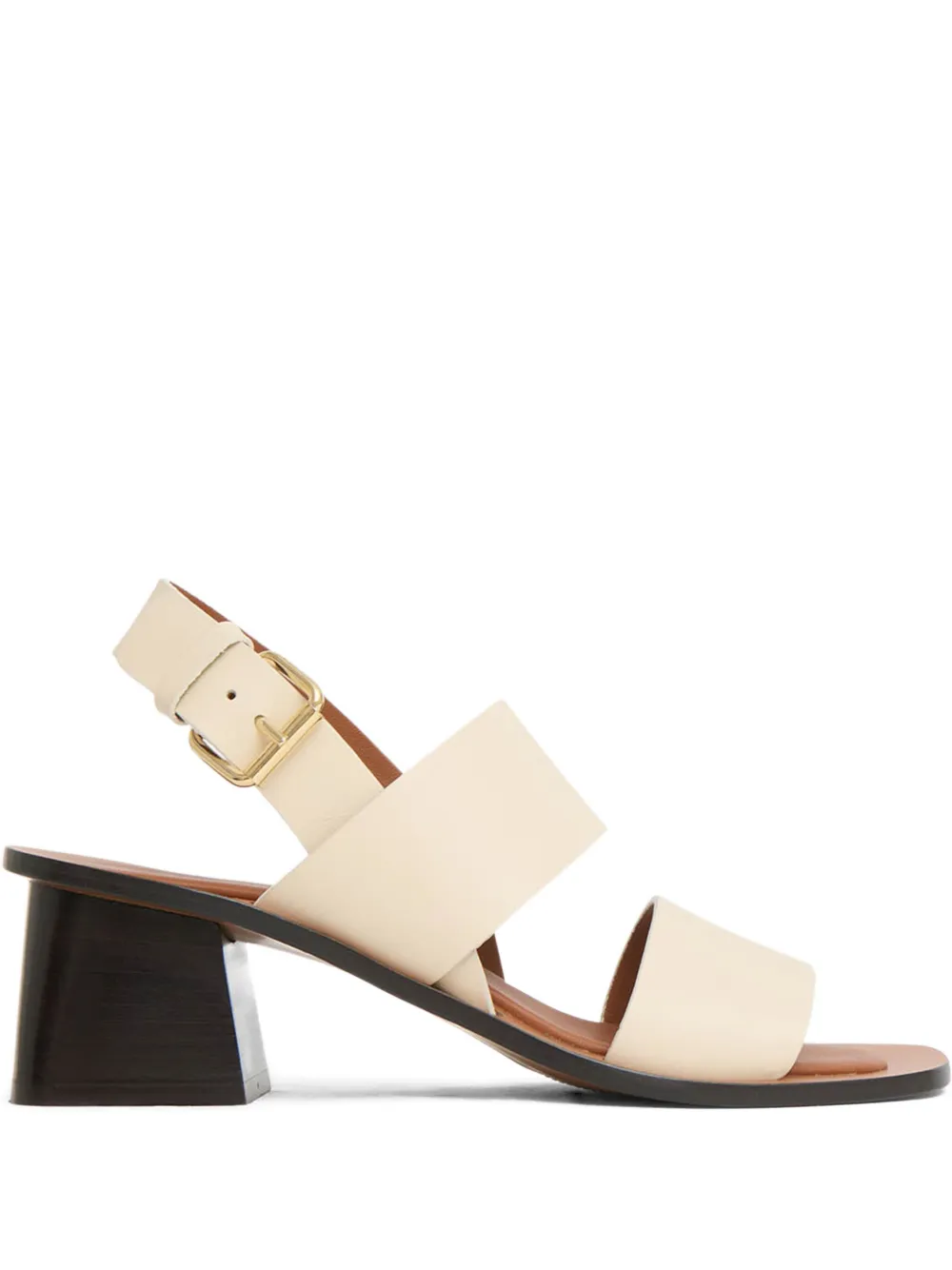 Mansur Gavriel 60mm leather sandals Neutrals