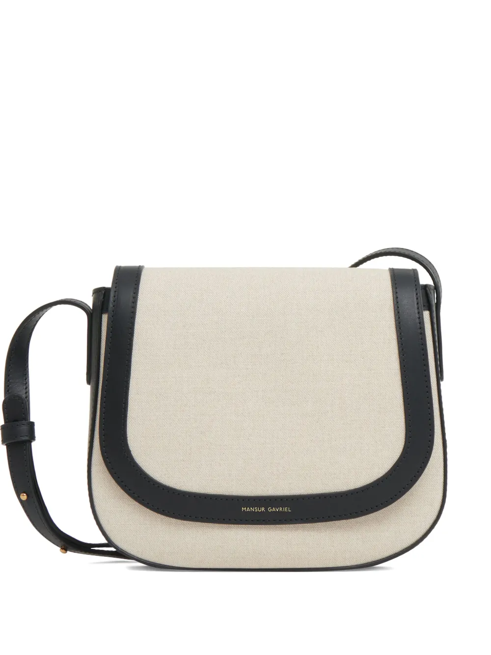 Mansur Gavriel structured-canvas shoulder bag Beige