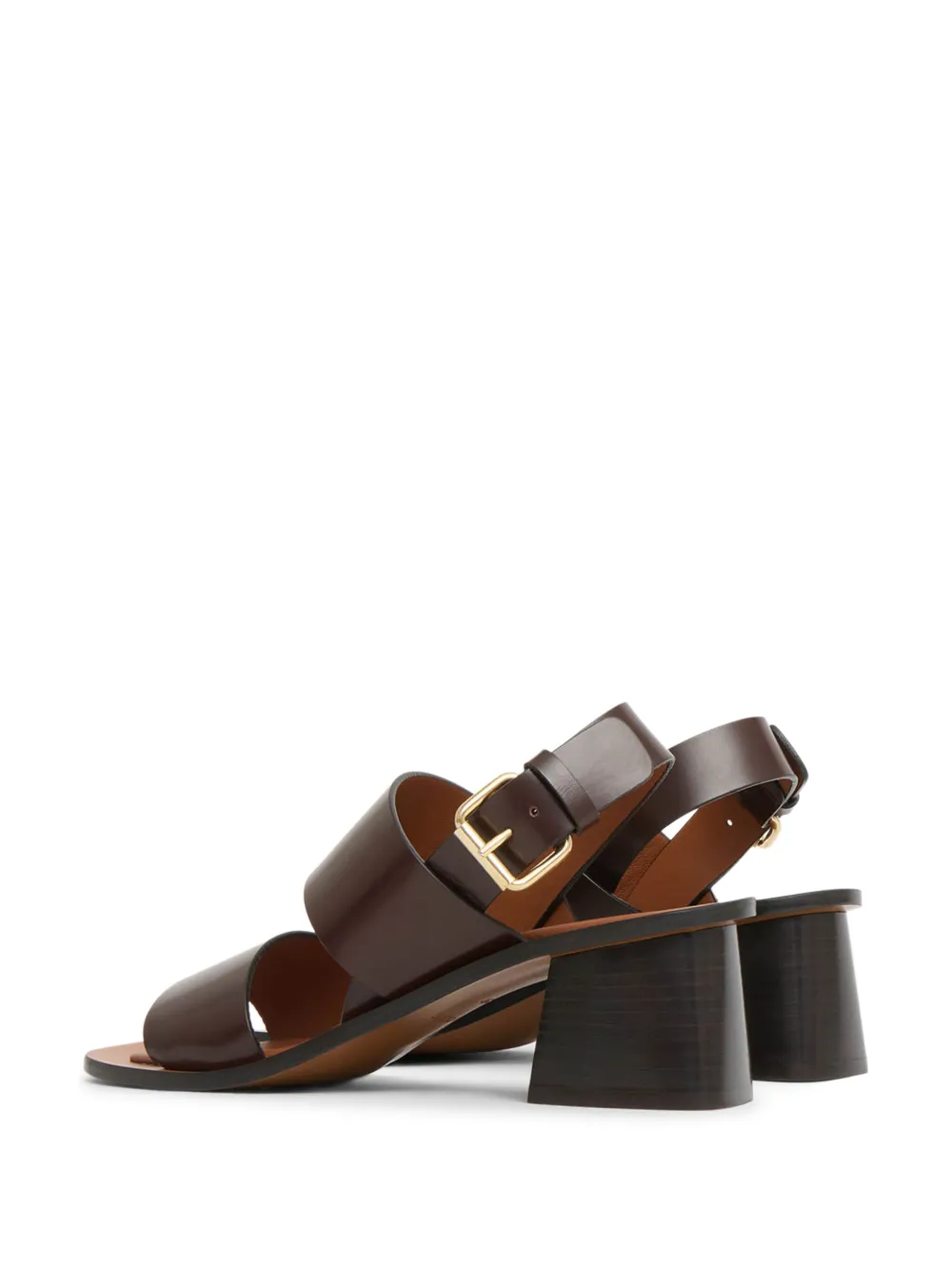 Mansur Gavriel 60mm leather sandals Brown
