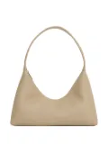 Mansur Gavriel curved zip-fastening shoulder bag - Neutrals