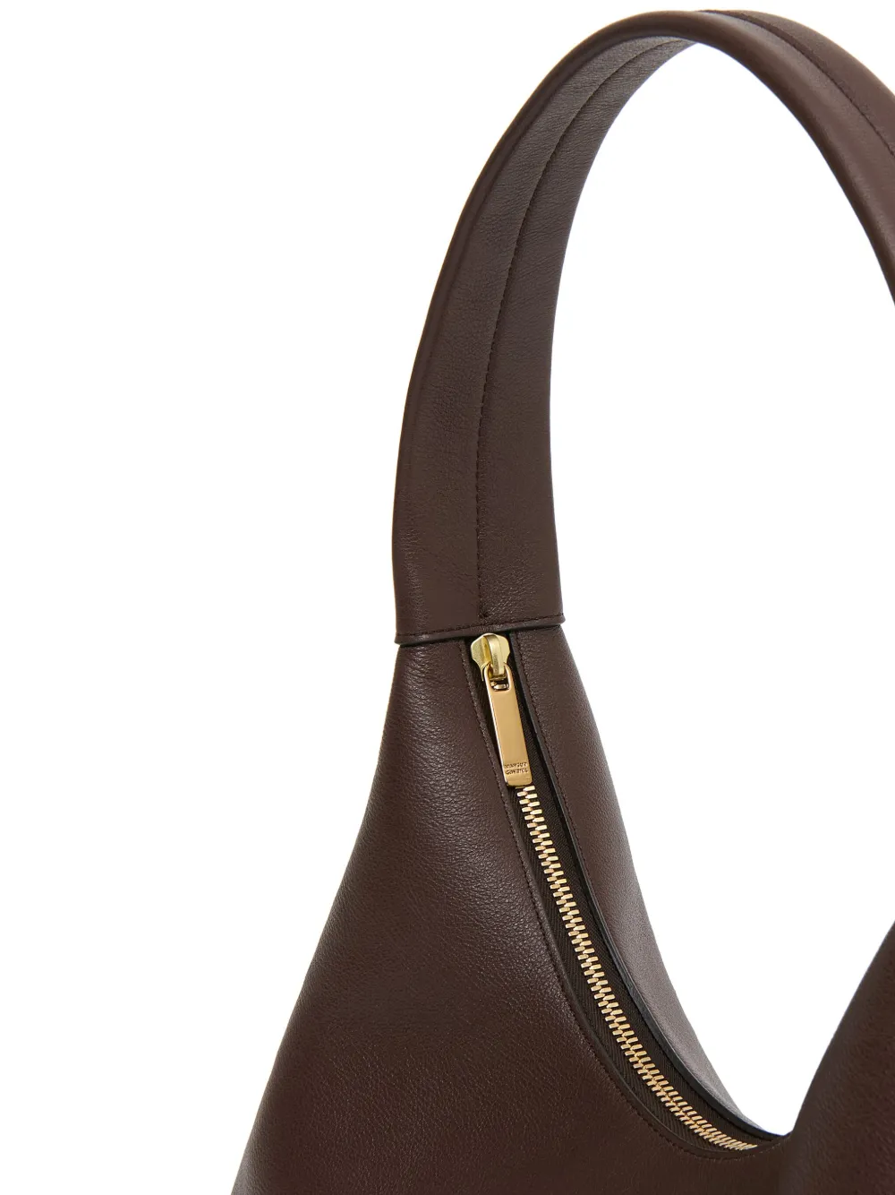 Mansur Gavriel Candy curved-handle shoulder bag Bruin