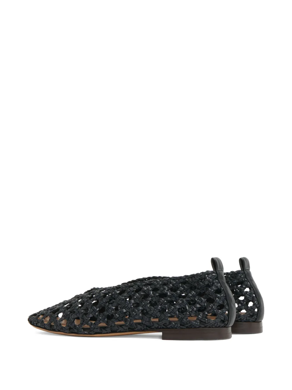Mansur Gavriel Woven Ballerina flats Black