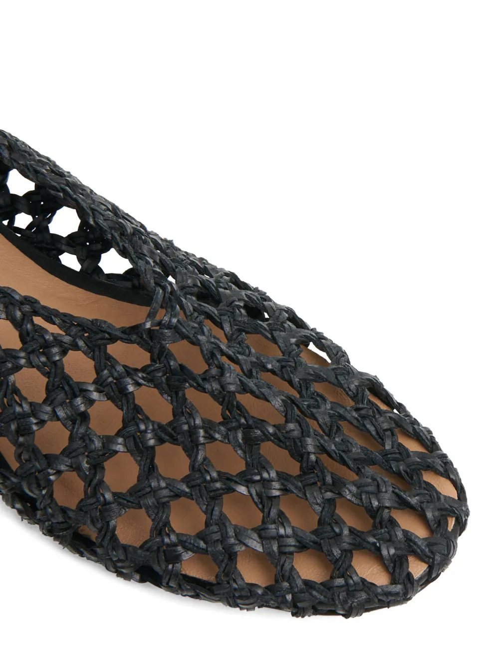 Mansur Gavriel Woven Ballerina flats Black