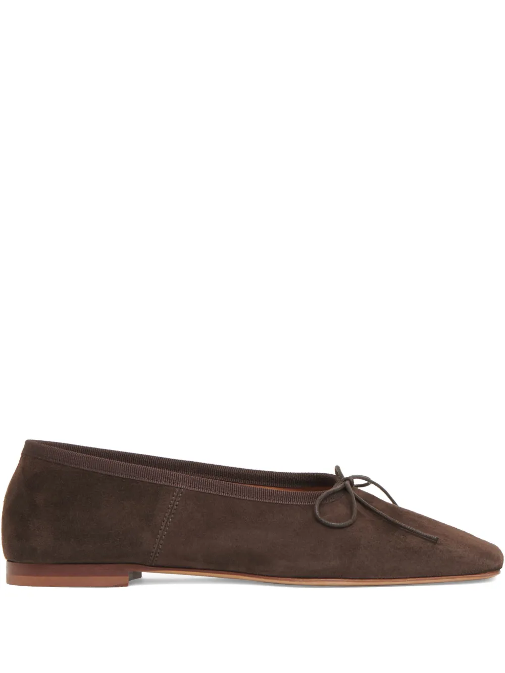 Mansur Gavriel leather ballet flats Brown