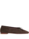 Mansur Gavriel leather ballet flats - Brown