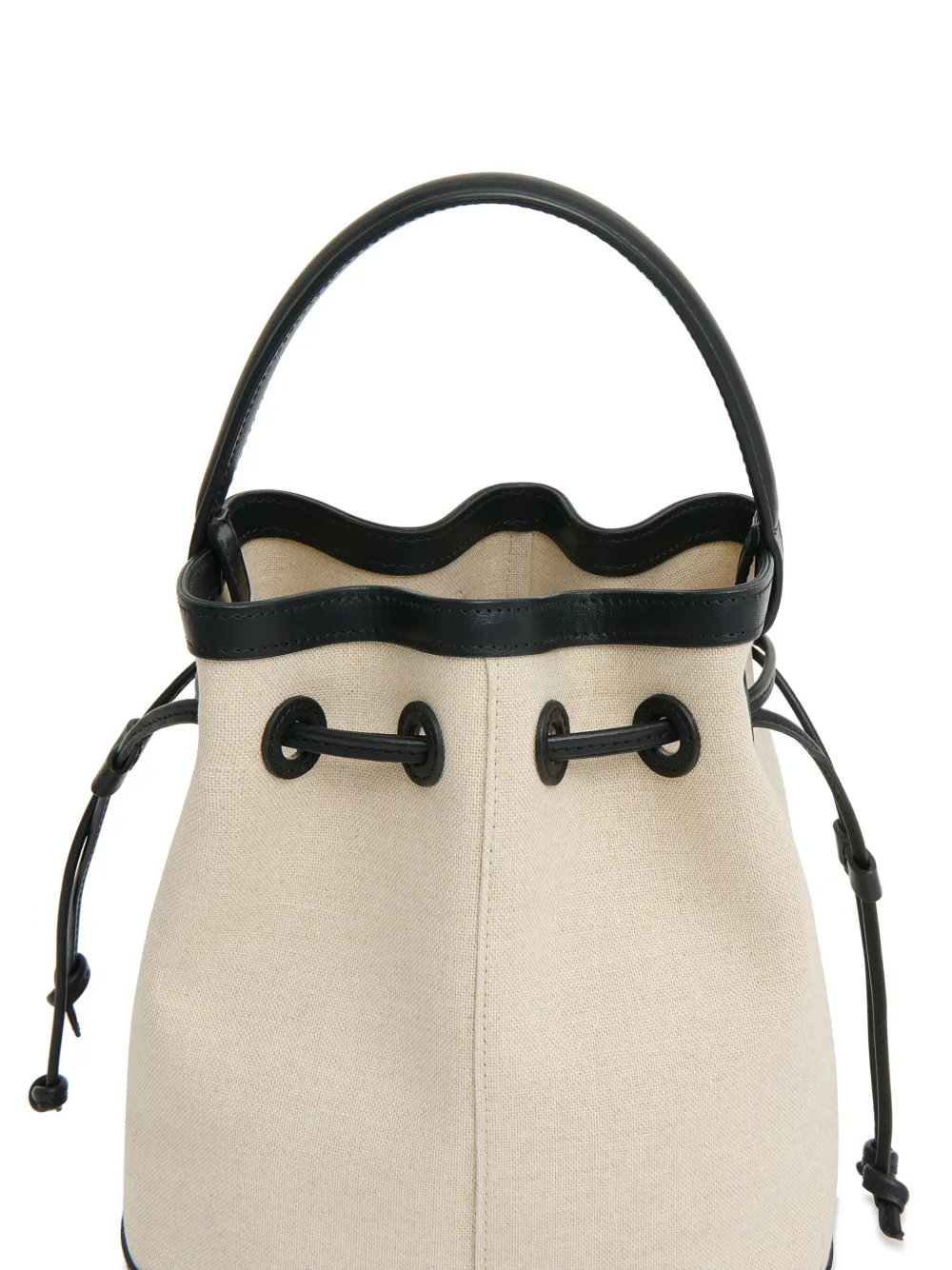 Mansur Gavriel Dea drawstring-closure bucket bag Beige