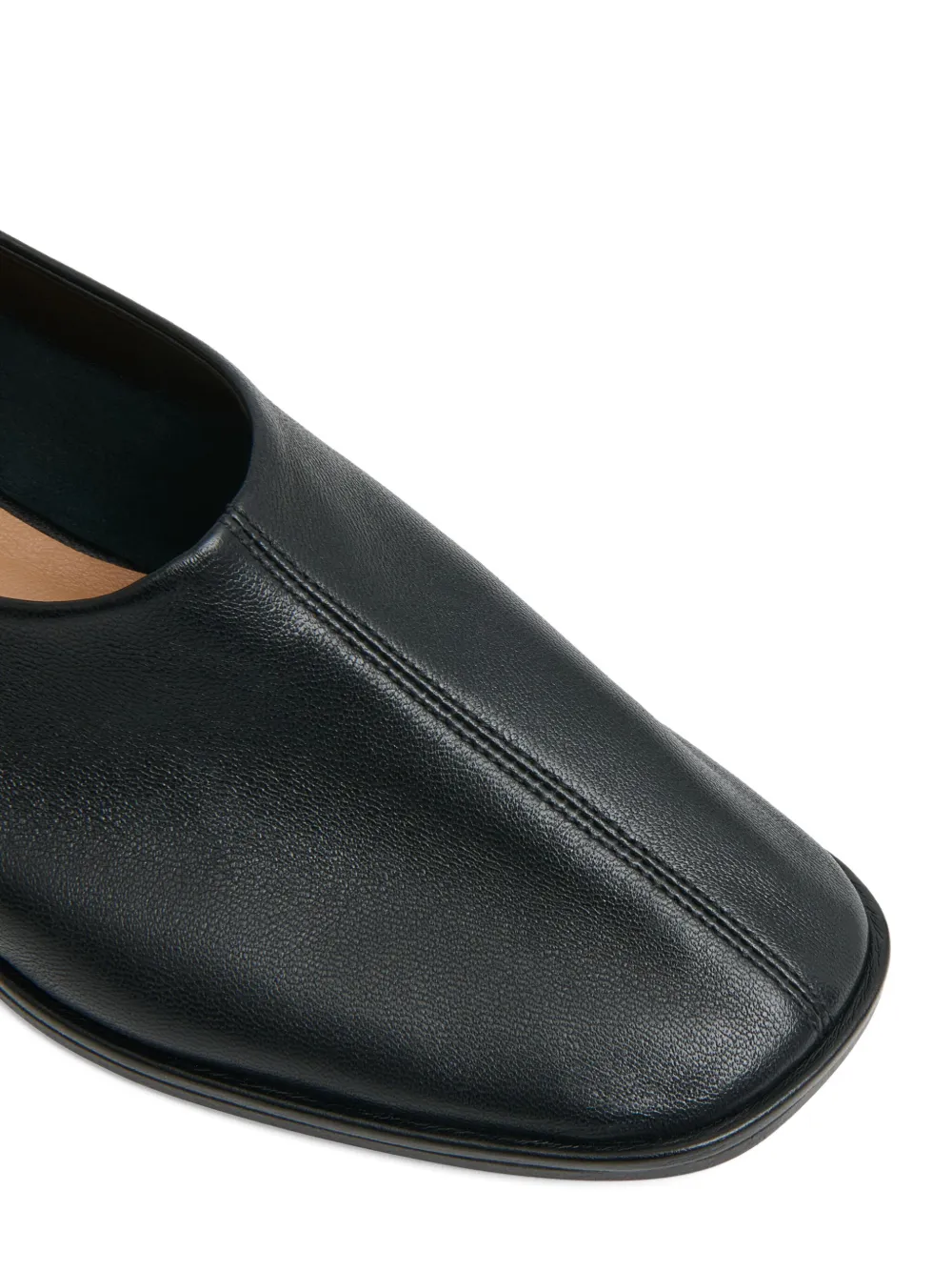 Mansur Gavriel Glove leather slip-on ballerinas Black