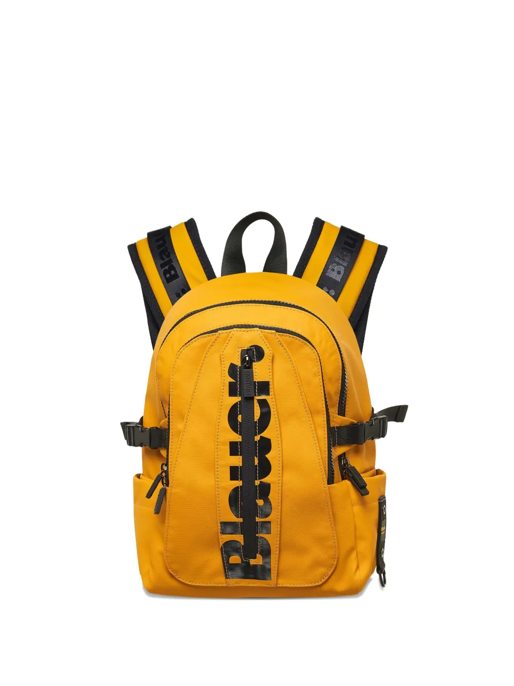 Blauer logo-detail backpack Geel