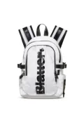 Blauer Wirch 01 logo-print backpack - White