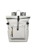 Blauer roll-top backpack - Neutrals